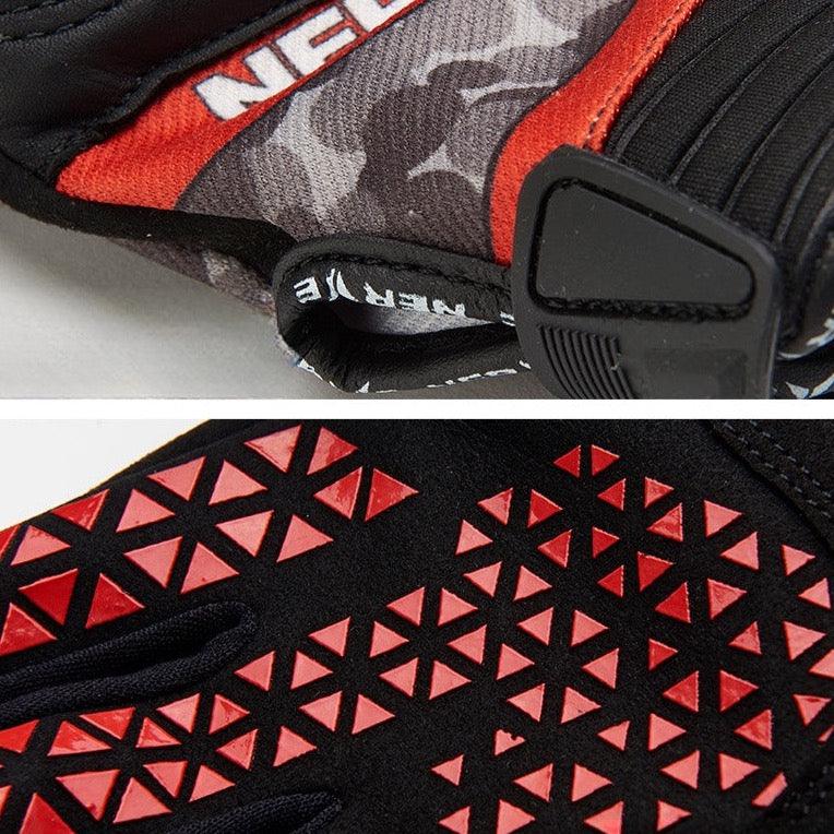 RIDING CARBON FIBER GLOVES VELOS - Protect and Ride