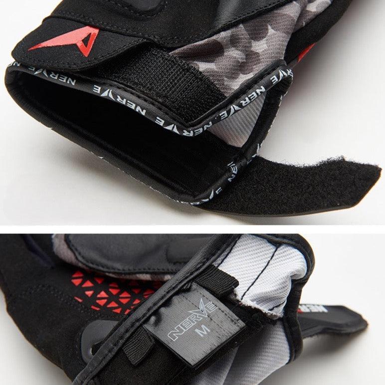 RIDING CARBON FIBER GLOVES VELOS - Protect and Ride