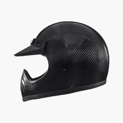 FULL-FACE 3K CARBON FIBER HELMET HARRISON - Protect and Ride