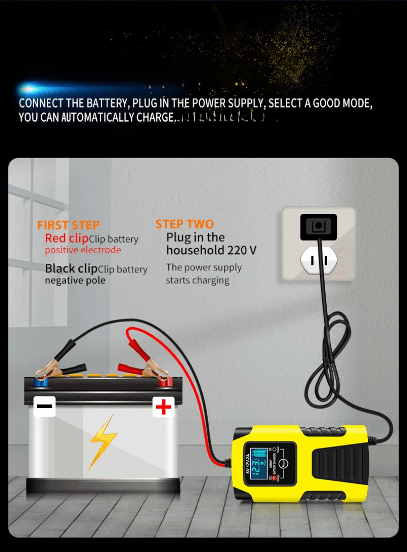 E-FAST BATTERY CHARGER ASTROM - Protect and Ride