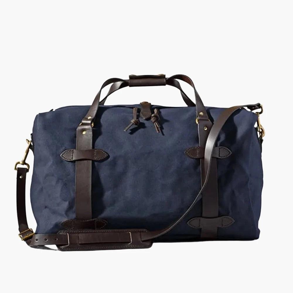 WAXED CANVAS SMALL TRAVEL BAG WAXIM - Protect and Ride