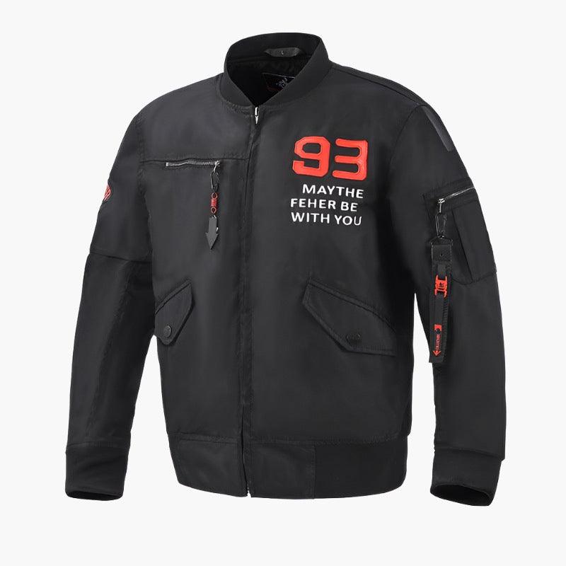 WATERPROOF RIDING BOMBER JACKET KASH - Protect and Ride