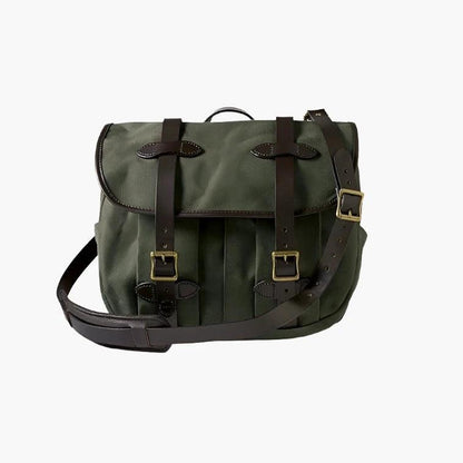 WAXED CANVAS SHOULDER BAG WISSON - Protect and Ride