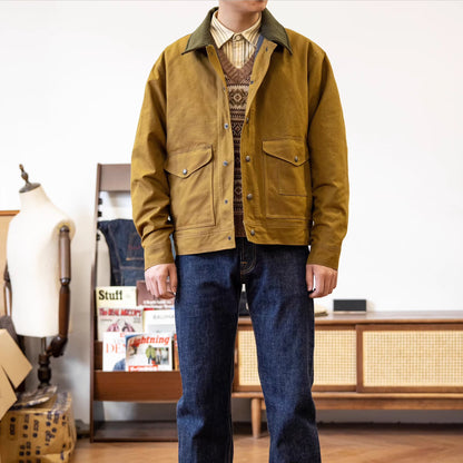 WORKWEAR WAXED JACKET KINGSTON - Protect and Ride