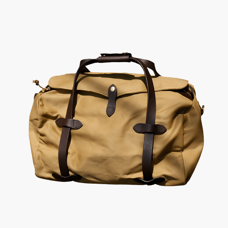 WAXED CANVAS SMALL TRAVEL BAG WAXIM - Protect and Ride