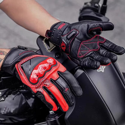 SHEEPSKIN RIDING GLOVES VONS - Protect and Ride