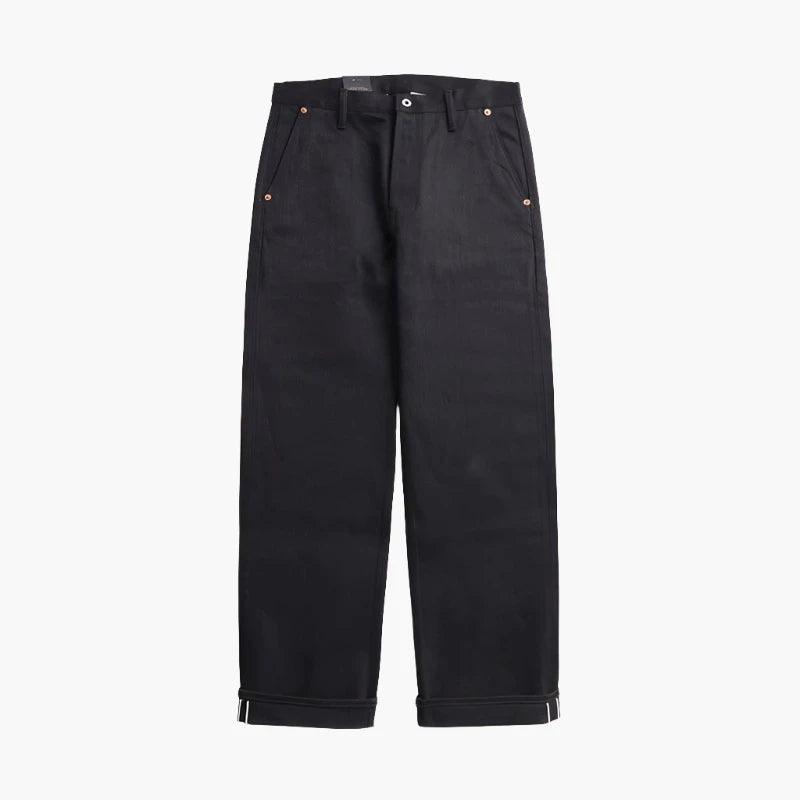 STRAIGHT SELVEDGE OFFICER CHINO PANTS PANTON - Protect and Ride