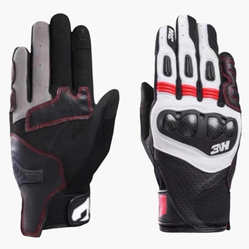 CARBON SHEEPSKIN RIDING GLOVES VEEP - Protect and Ride