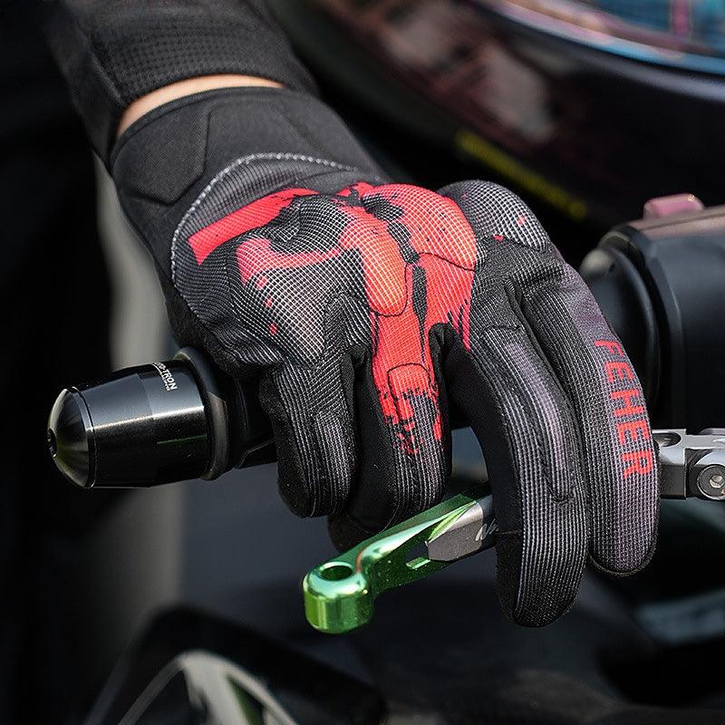 SUMMER RIDING GLOVES VON - Protect and Ride