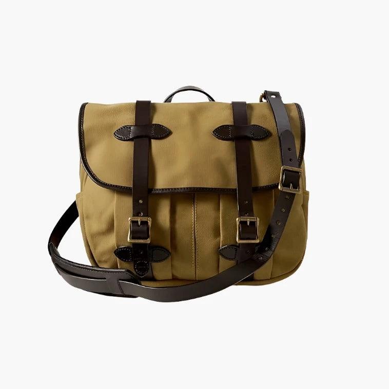 WAXED CANVAS SHOULDER BAG WISSON - Protect and Ride