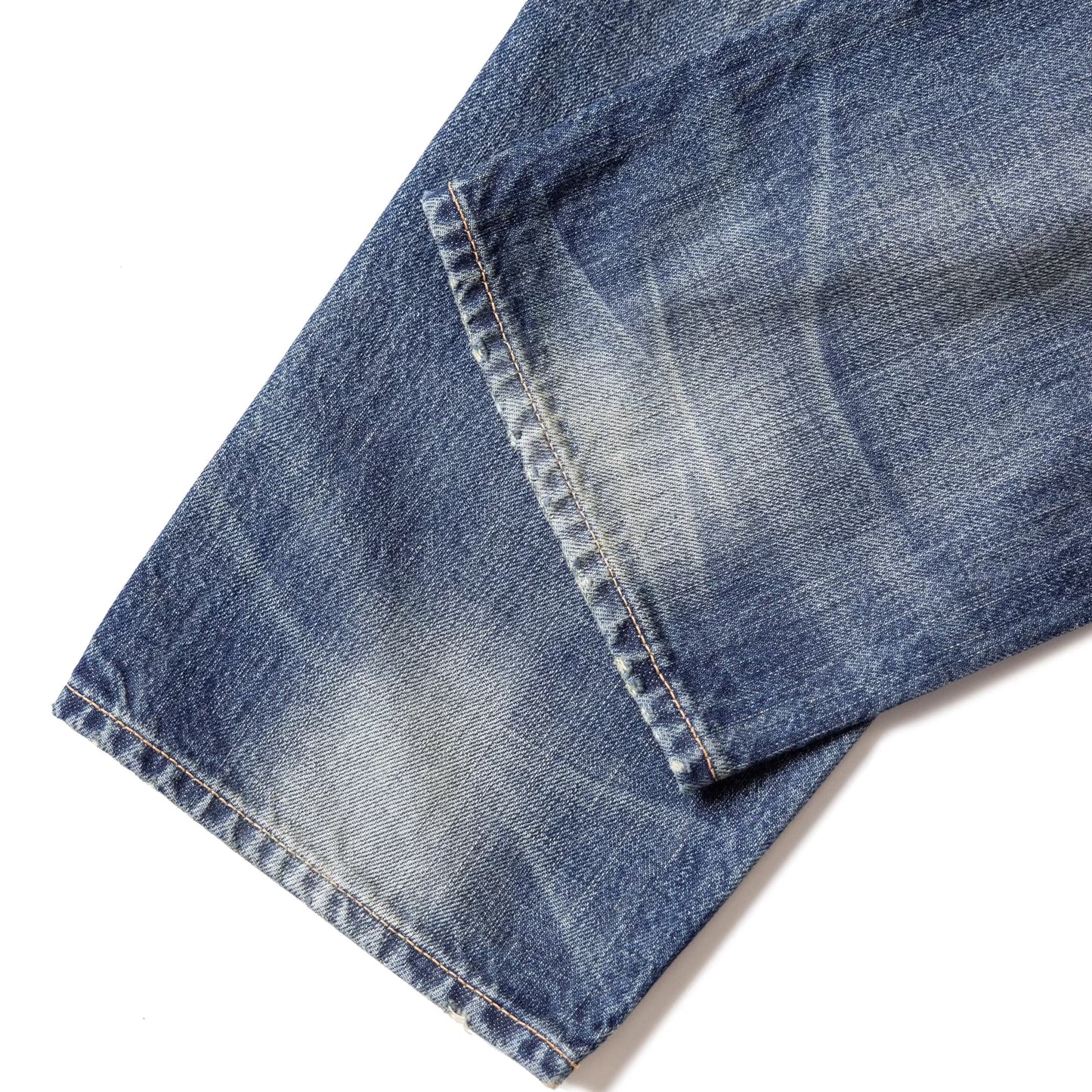 LOOSE WASHED SELVEDGE JEANS JOB - Protect and Ride