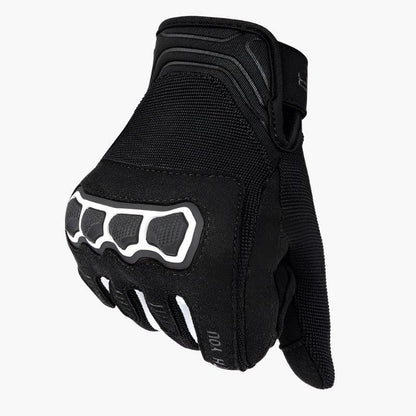 LEATHER MESH RIDING GLOVES VERNE - Protect and Ride