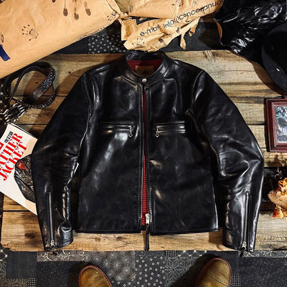 HORSEHIDE LEATHER JACKET KONDOR - Protect and Ride