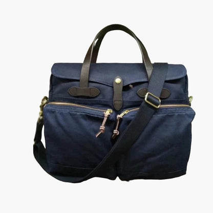 WAXED CANVAS HANDBAG WHAMY - Protect and Ride