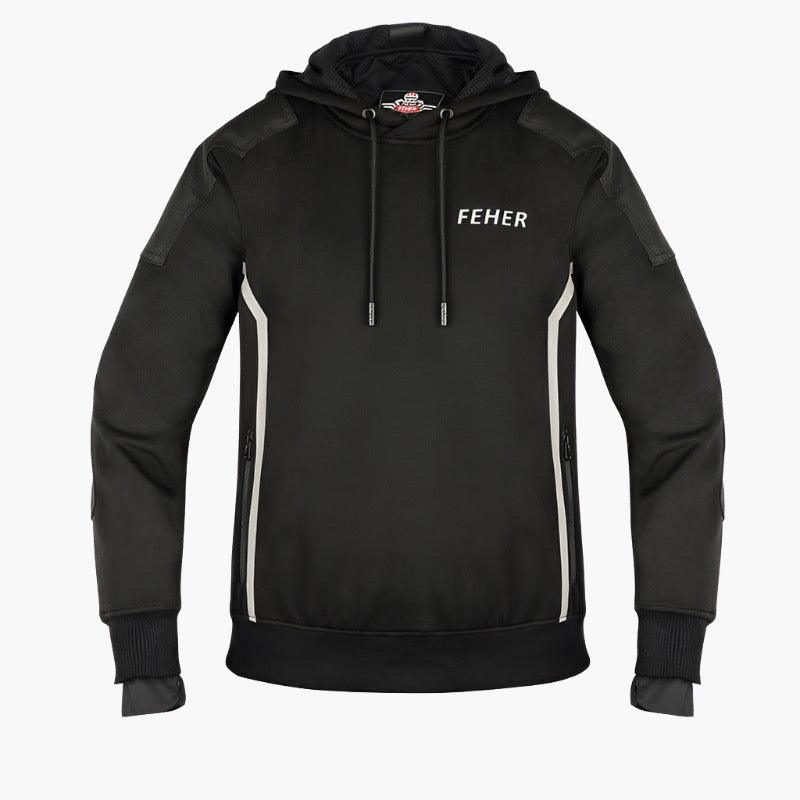 HOODED ARMOR MOTORCYCLE SWEATSHIRT ORVILLE - Protect and Ride