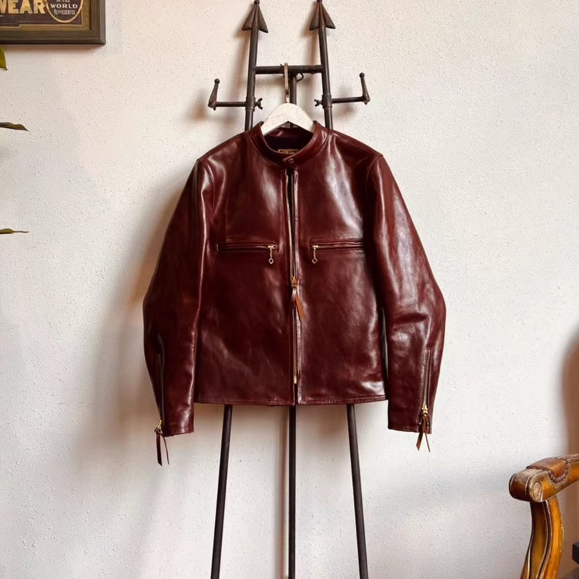 HORSEHIDE LEATHER JACKET KONDOR - Protect and Ride