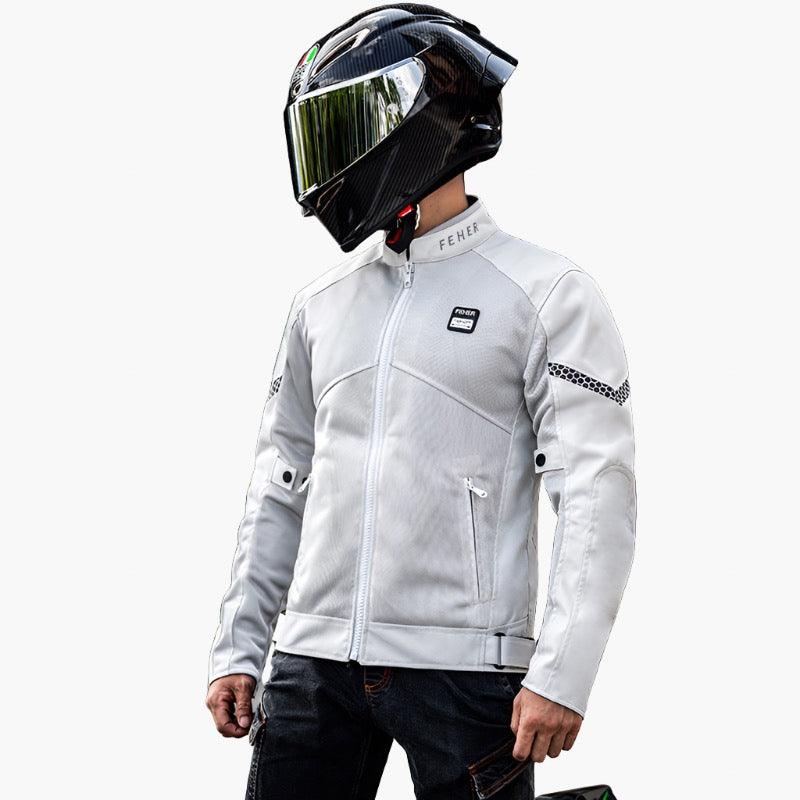 JERSEY MESH SUMMER MOTORCYCLE JACKET KYLE - Protect and Ride