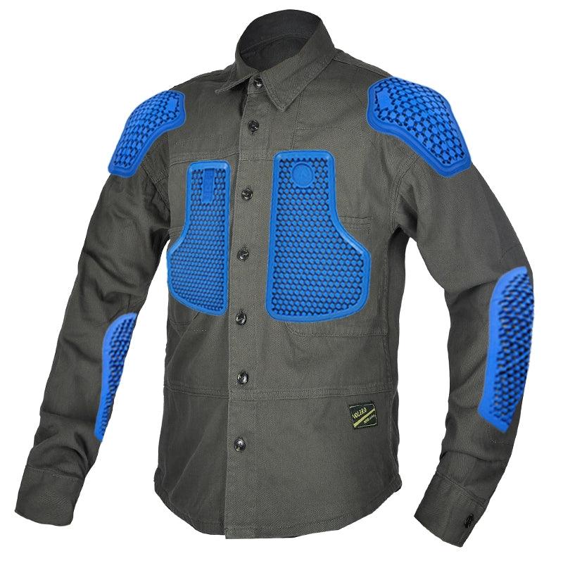 RIDING DENIM SHIRT KARRER - Protect and Ride