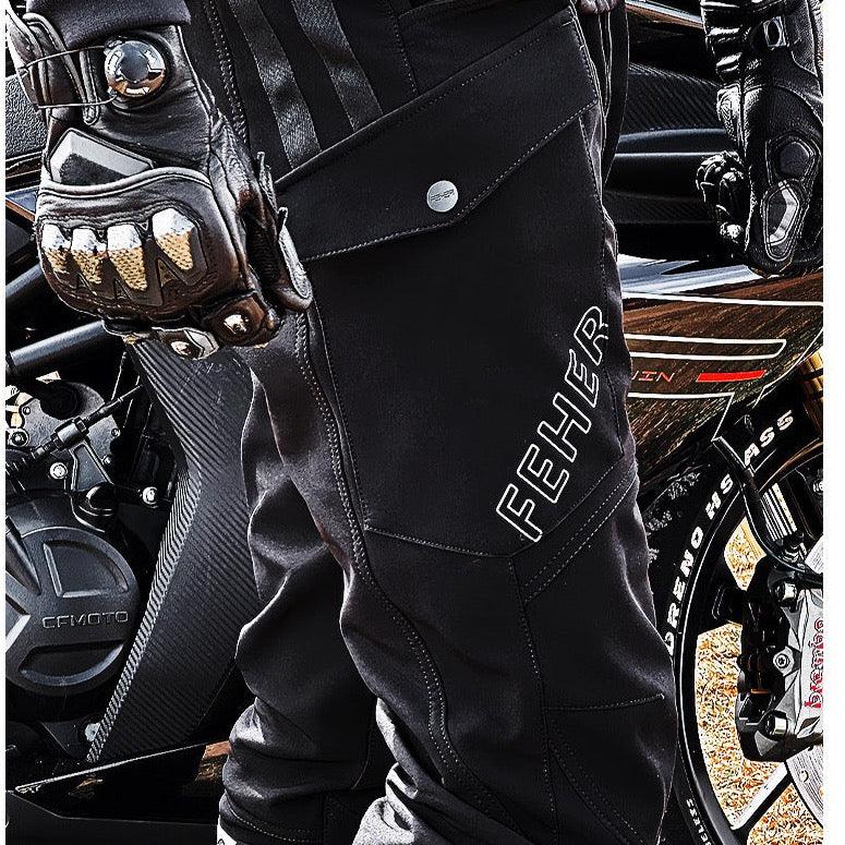 THICK WINTER RIDING PANTS PELLE - Protect and Ride