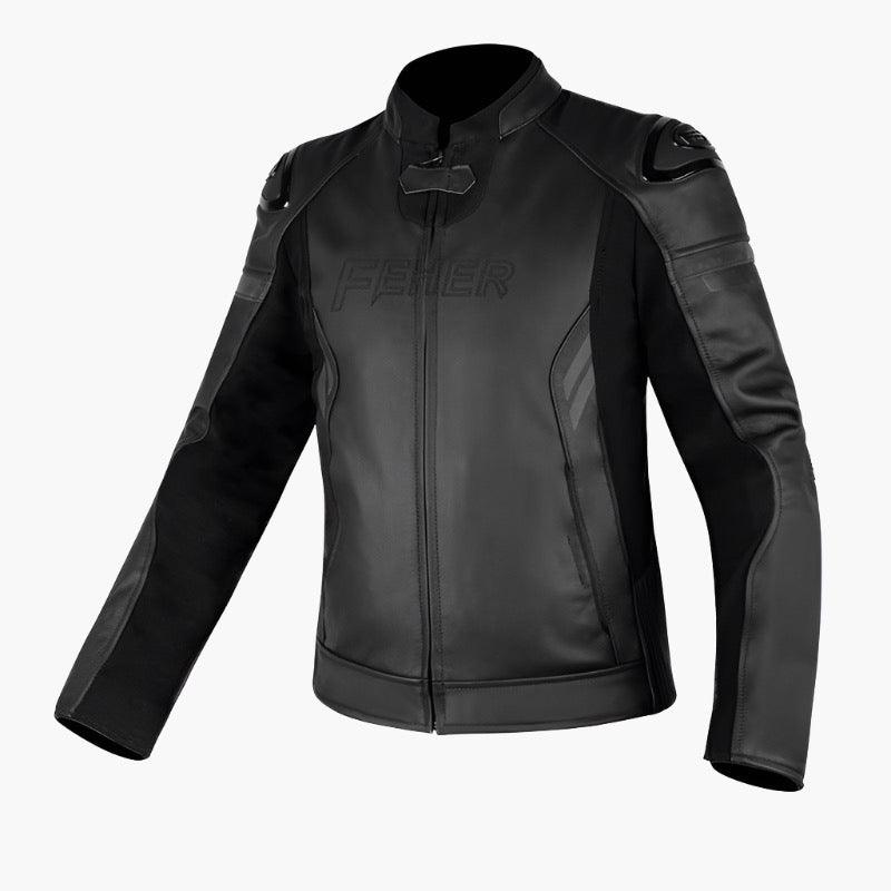 LEATHER RINDING JACKET KORDELL - Protect and Ride