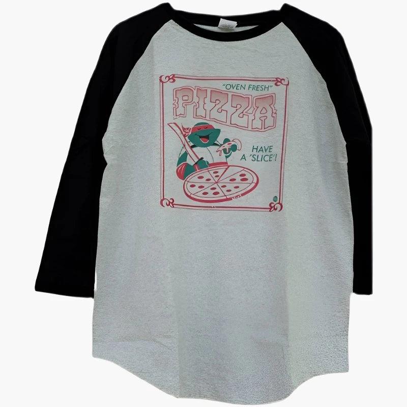 ONE FRESH PIZZA 3/4 LONG SLEEVE TEE - Protect and Ride