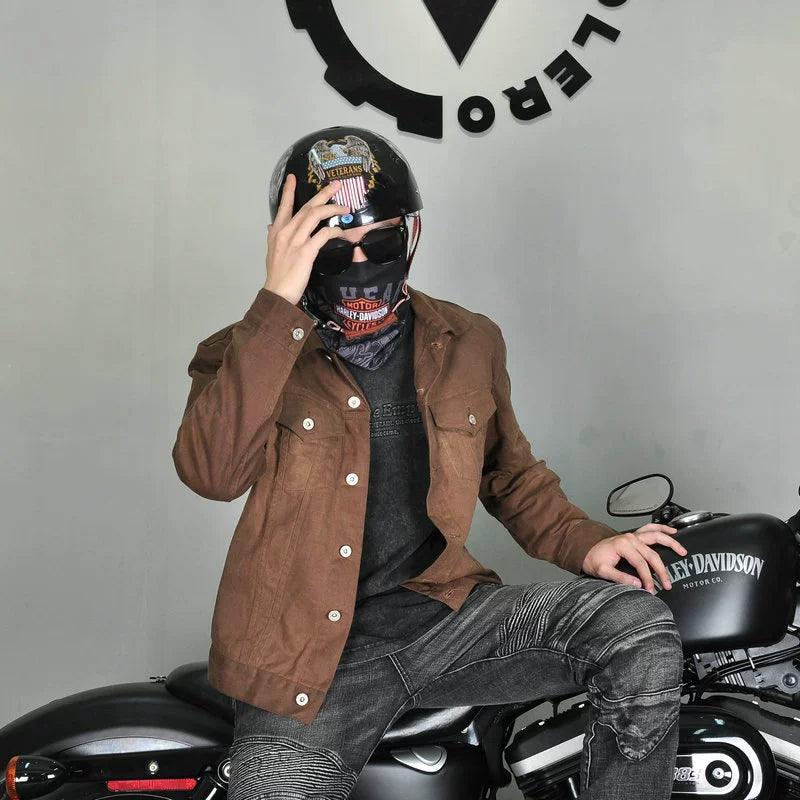 RIDING DENIM JACKET KERL - Protect and Ride