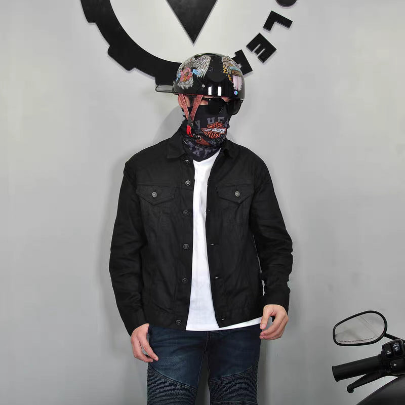 RIDING DENIM JACKET KERL - Protect and Ride