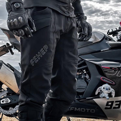 THICK WINTER RIDING PANTS PELLE - Protect and Ride