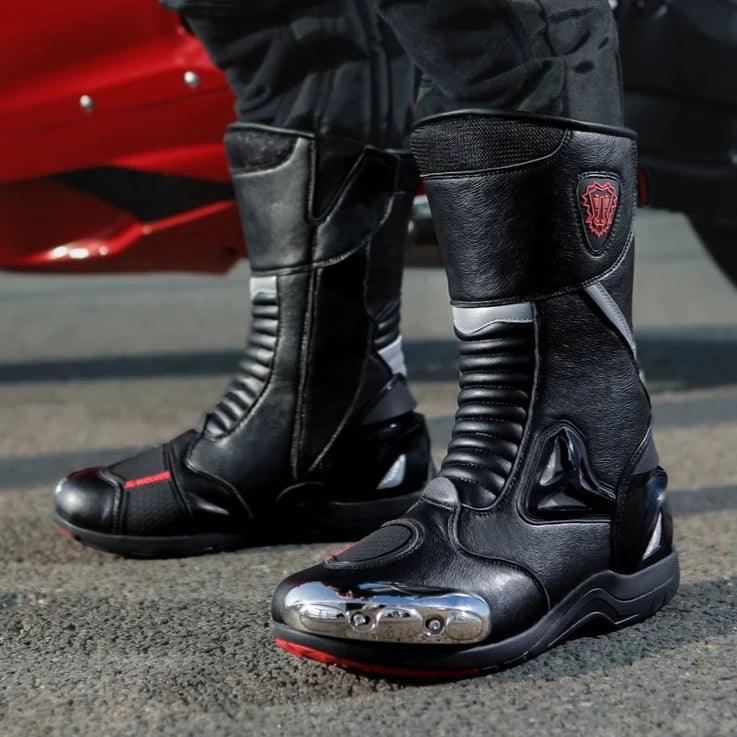 RACING MOTORCYCLE BOOTS BRAVER - Protect and Ride