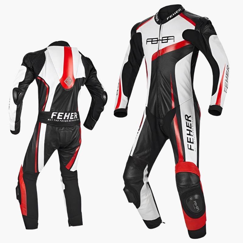 ONE-PIECE RACING SUIT ROSSO - Protect and Ride