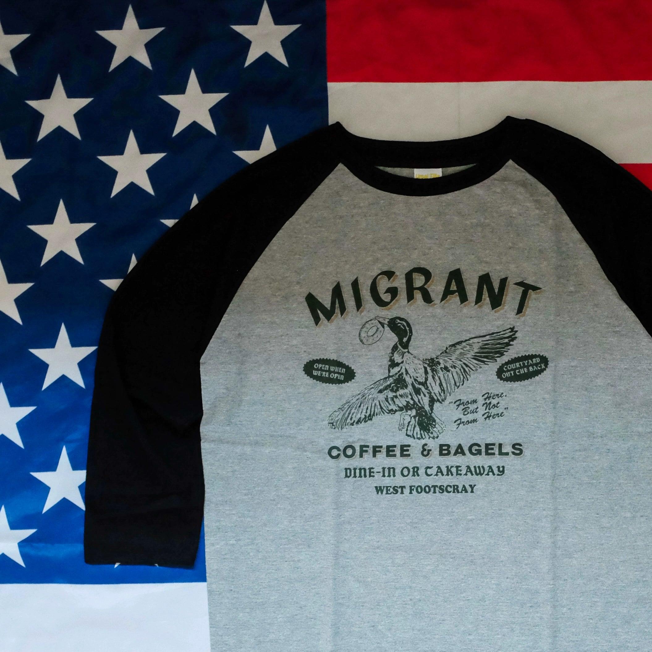 MIGRANTS 3/4 LONG SLEEVE TEE - Protect and Ride