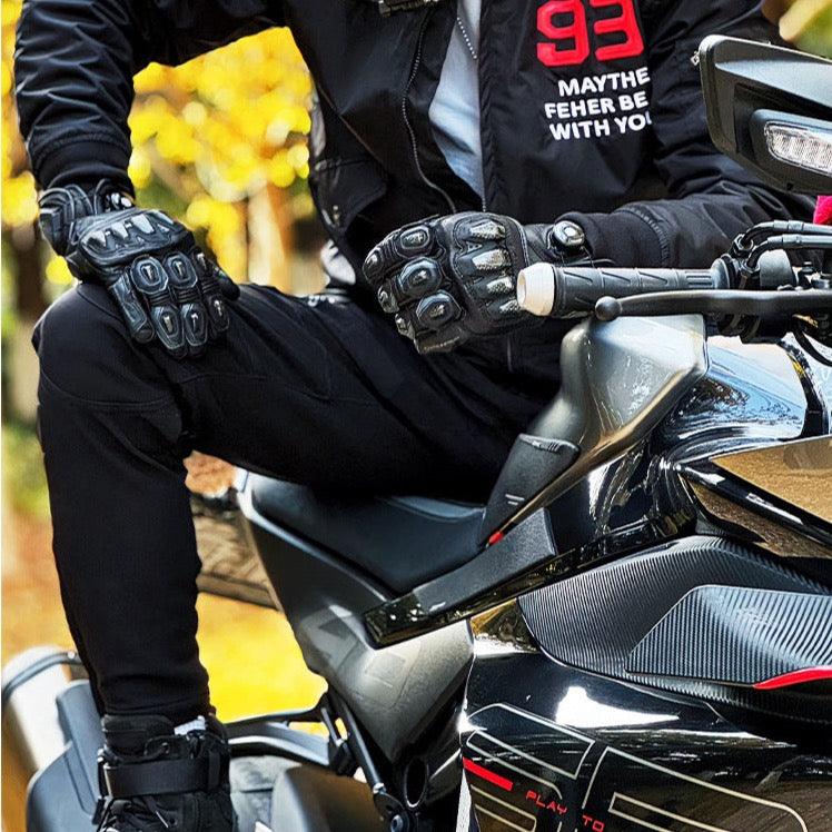 THICK WINTER RIDING PANTS PELLE - Protect and Ride