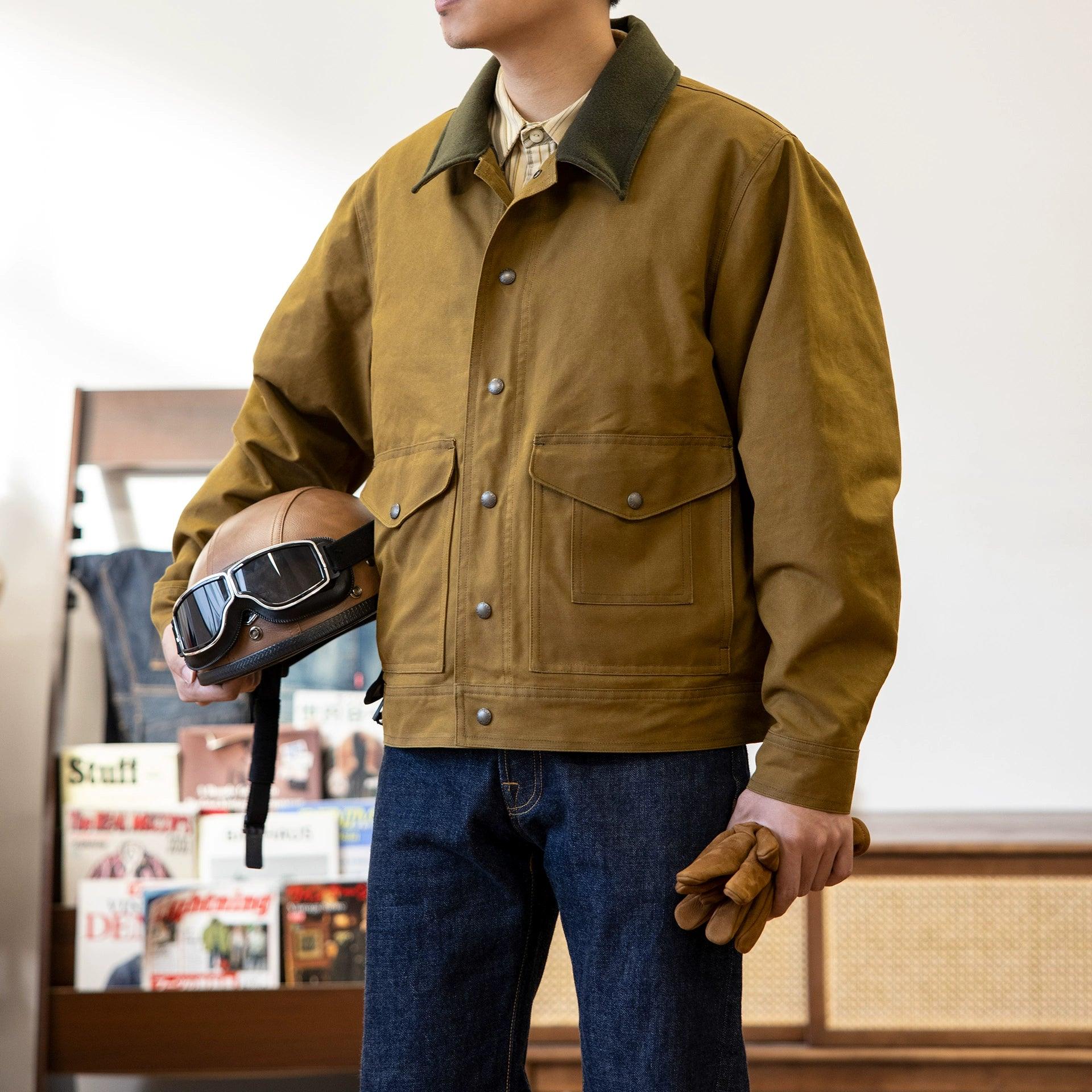 WORKWEAR WAXED JACKET KINGSTON - Protect and Ride