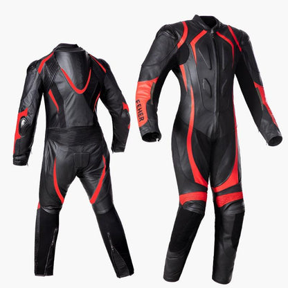 ONE-PIECE RACING SUIT ROSSO - Protect and Ride