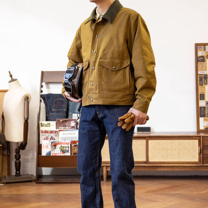 WORKWEAR WAXED JACKET KINGSTON - Protect and Ride