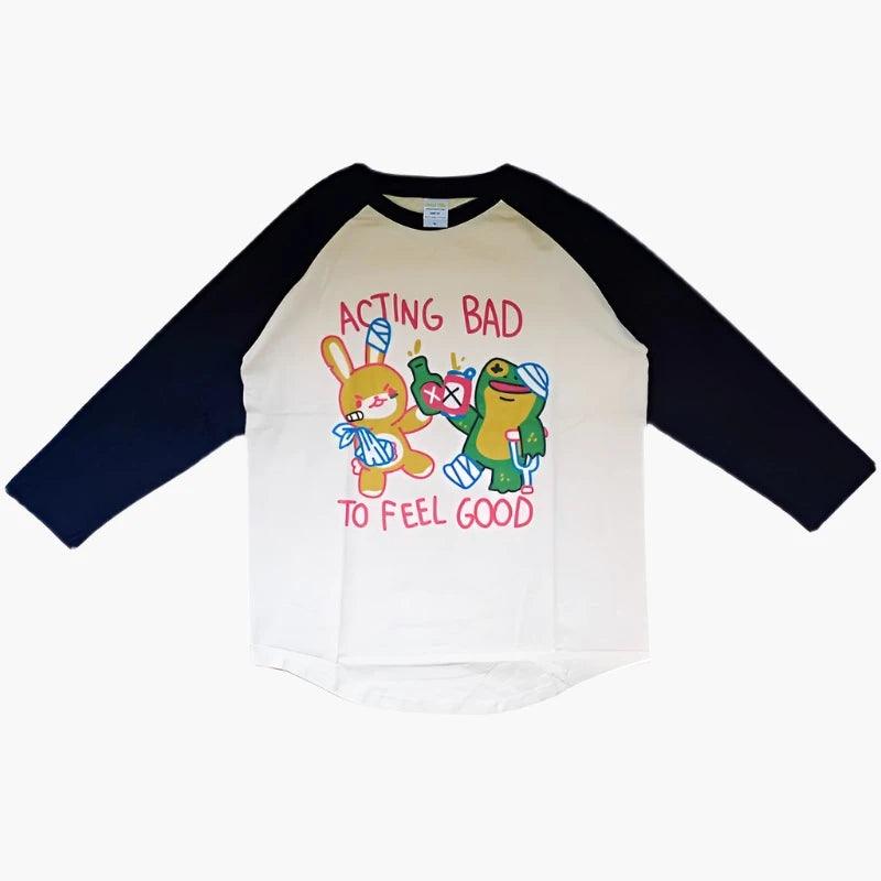 ACTING BAD TO FEEL GOOD 3/4 LONG SLEEVE TEE - Protect and Ride