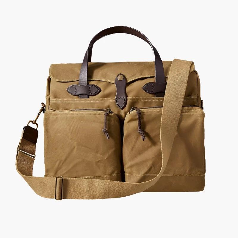 WAXED CANVAS HANDBAG WHAMY - Protect and Ride