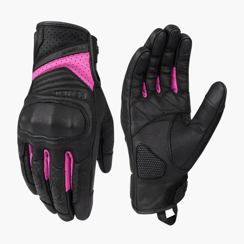 LEATHER RIDING GLOVES VICK - Protect and Ride