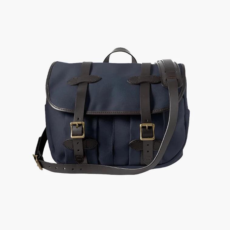 WAXED CANVAS SHOULDER BAG WISSON - Protect and Ride