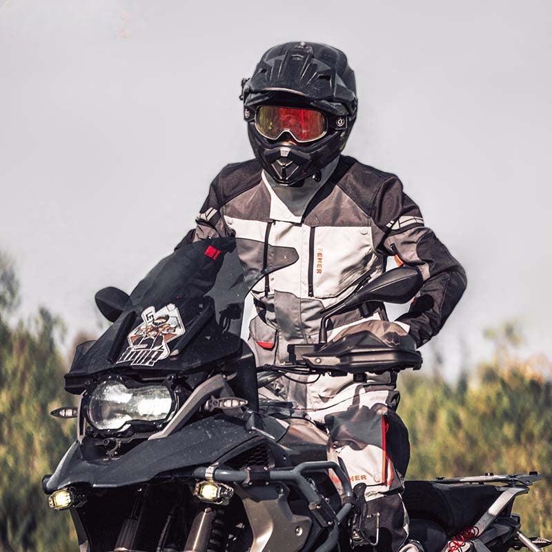 ALL-SEASON RIDING JACKET AND PANTS RIGGS - Protect and Ride