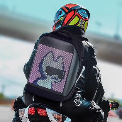 WATERPROOF LED BACKPACK WILLIE - Protect and Ride