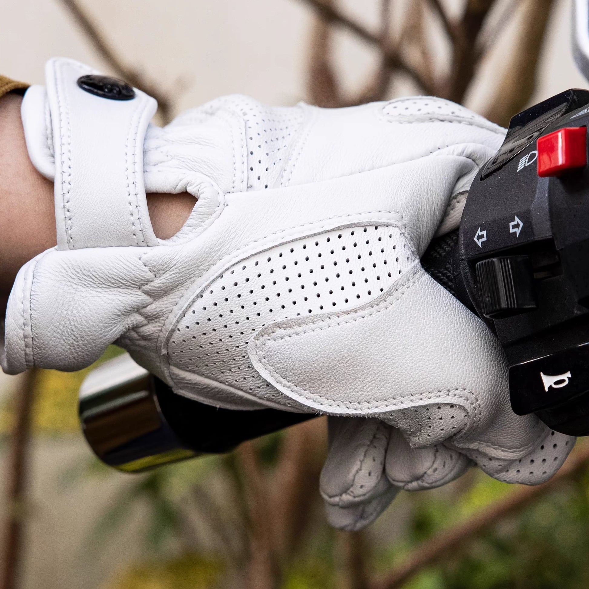 WINTER LEATHER RIDING GLOVES VERCOR - Protect and Ride