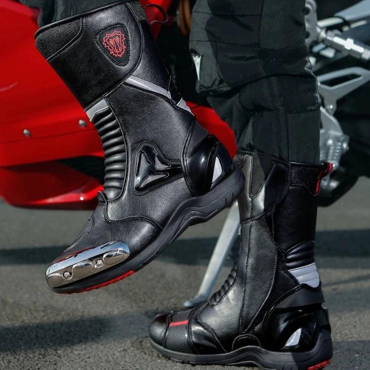 RACING MOTORCYCLE BOOTS BRAVER - Protect and Ride