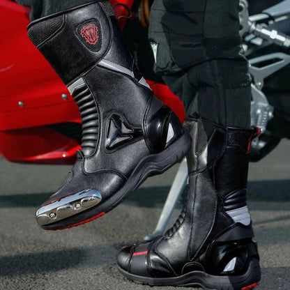 RACING MOTORCYCLE BOOTS BRAVER - Protect and Ride