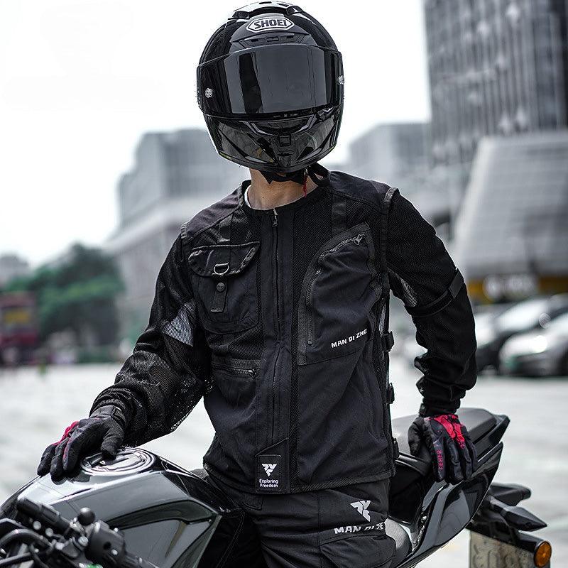 BREATHABLE RIDING JACKET KURT - Protect and Ride