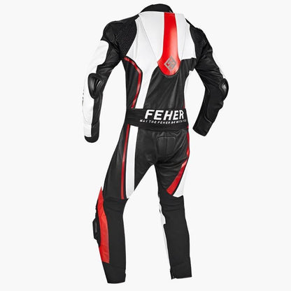 ONE-PIECE RACING SUIT ROSSO - Protect and Ride