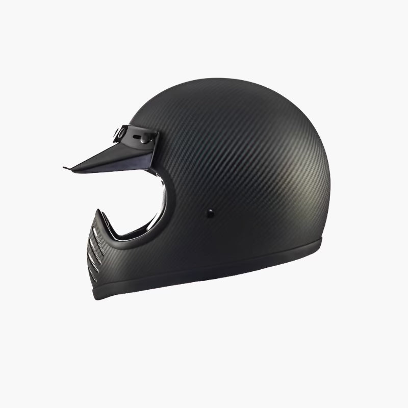 FULL-FACE 3K CARBON FIBER HELMET HARRISON - Protect and Ride