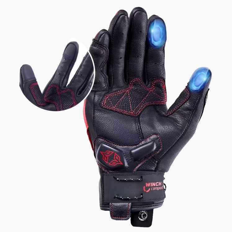 SHEEPSKIN RIDING GLOVES VONS - Protect and Ride