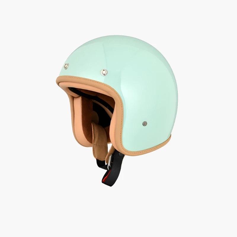 3/4 OPEN FACE CALFSKIN EDGE HELMET HALE - Protect and Ride