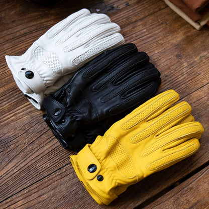 WINTER LEATHER RIDING GLOVES VERCOR - Protect and Ride